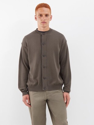 トップス STUDIO NICHOLSON CARDIGAN Sen Knit in Darkest Navy– Studio Nicholson